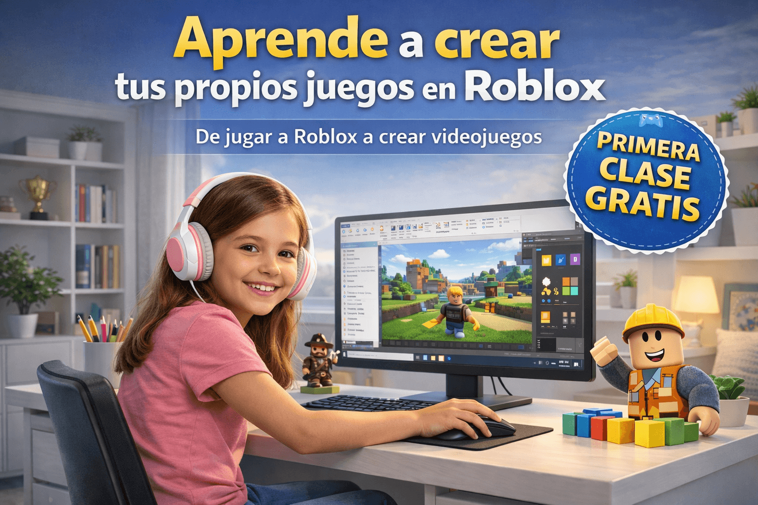 curso online de roblox studio primera clase gratis