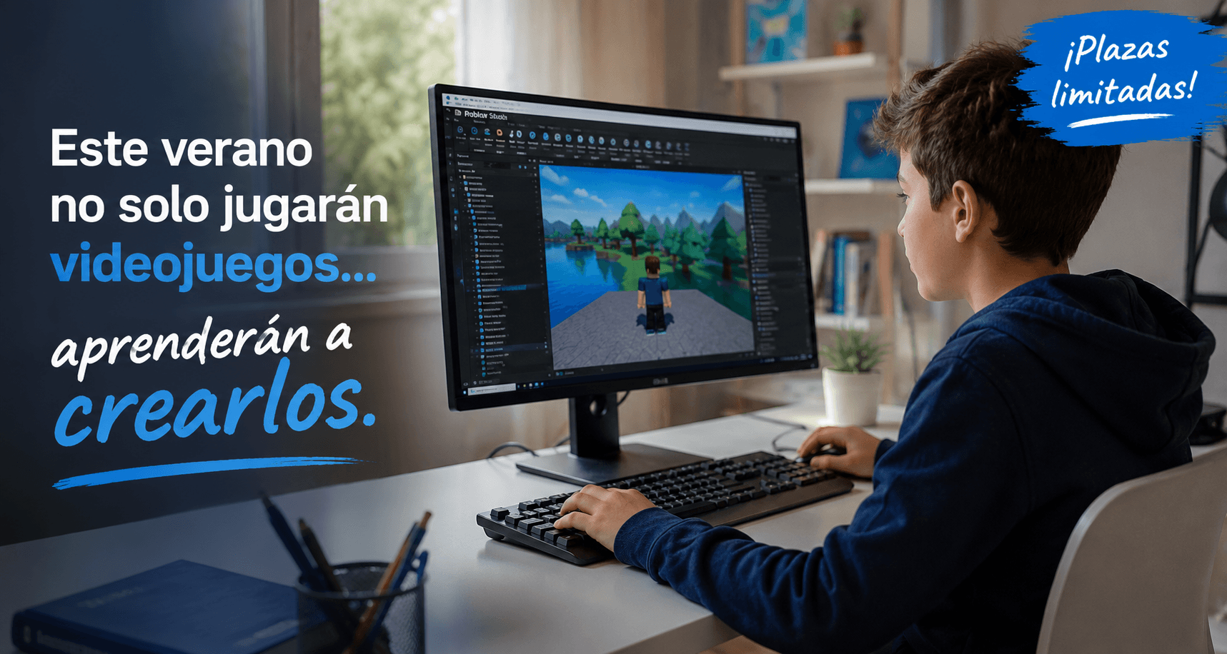 Curso de Verano de Creación de Videojuegos con Roblox Studio