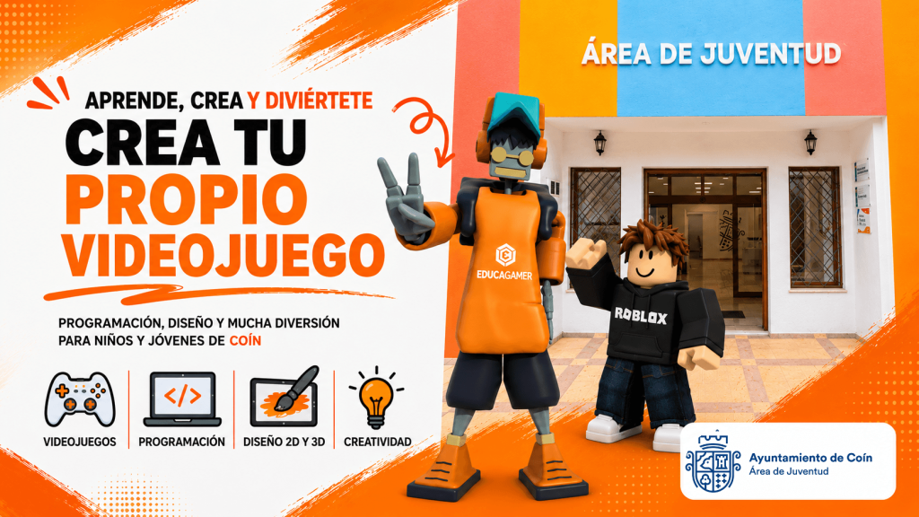 Cursos de Programación y Creación de Videojuegos en Coín