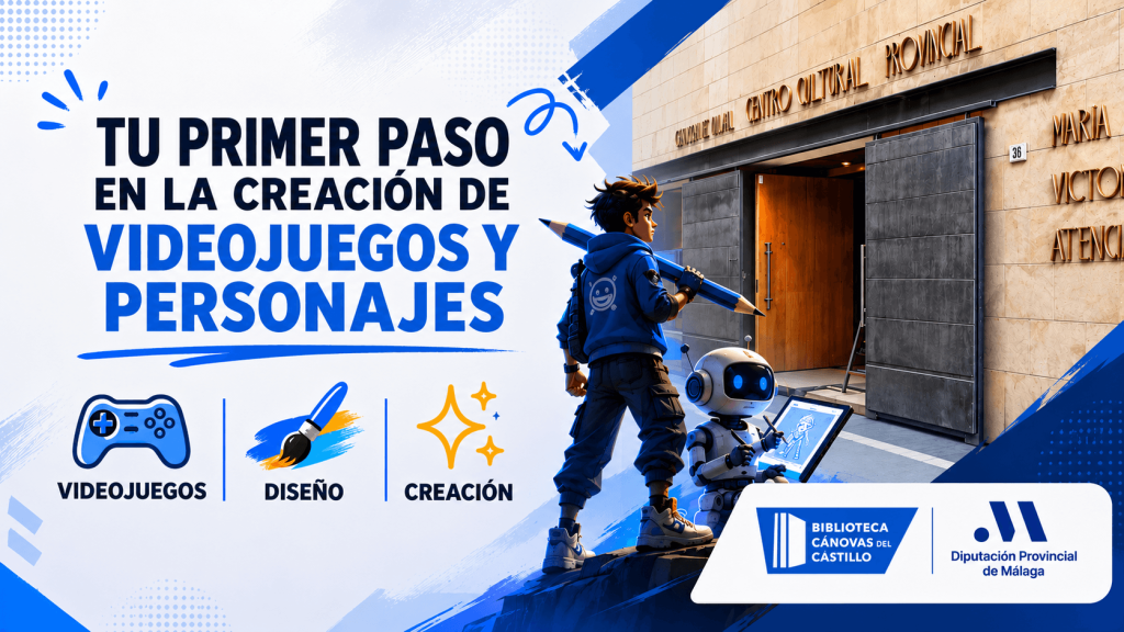 Masterclass gratuitas de creación de videojuegos, manga y anime en Málaga