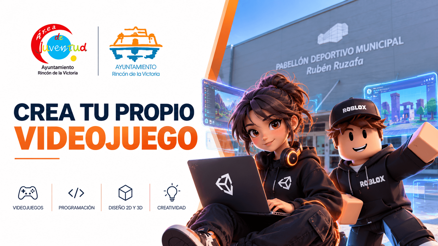 Cursos de programación y creación de videojuegos rincón de la victoria